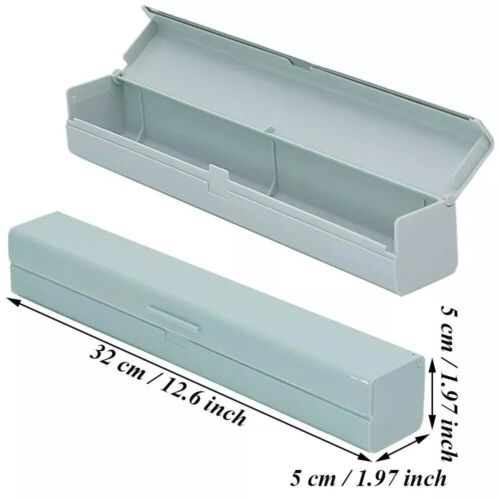 Cling Film Dispenser Holder Cutter Food Wrap Kitchen Foil Food Plastic Wrap Hold - Picture 2 of 13