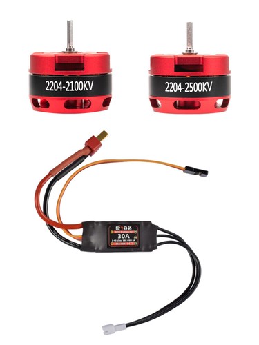 9IMOD Brushless 30A ESC&2204 Motor Combo Mini For RC 1/18 1/24 SCX24 Crawler Car - Picture 6 of 28
