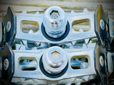 Suntour XC 2 Bear Trap Pedals Complete XC II Nicely Preserve