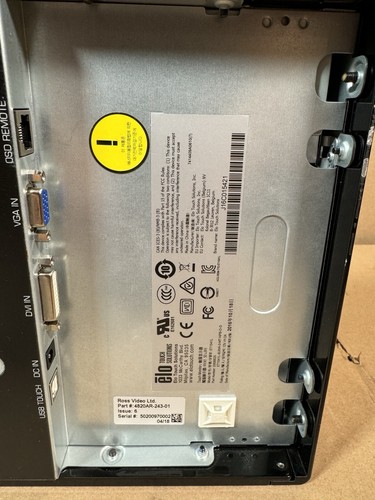 Ross Video Systems Acuity Touch LCD Display Panel Acuity/Carbonite ELO Monitor - Picture 7 of 10