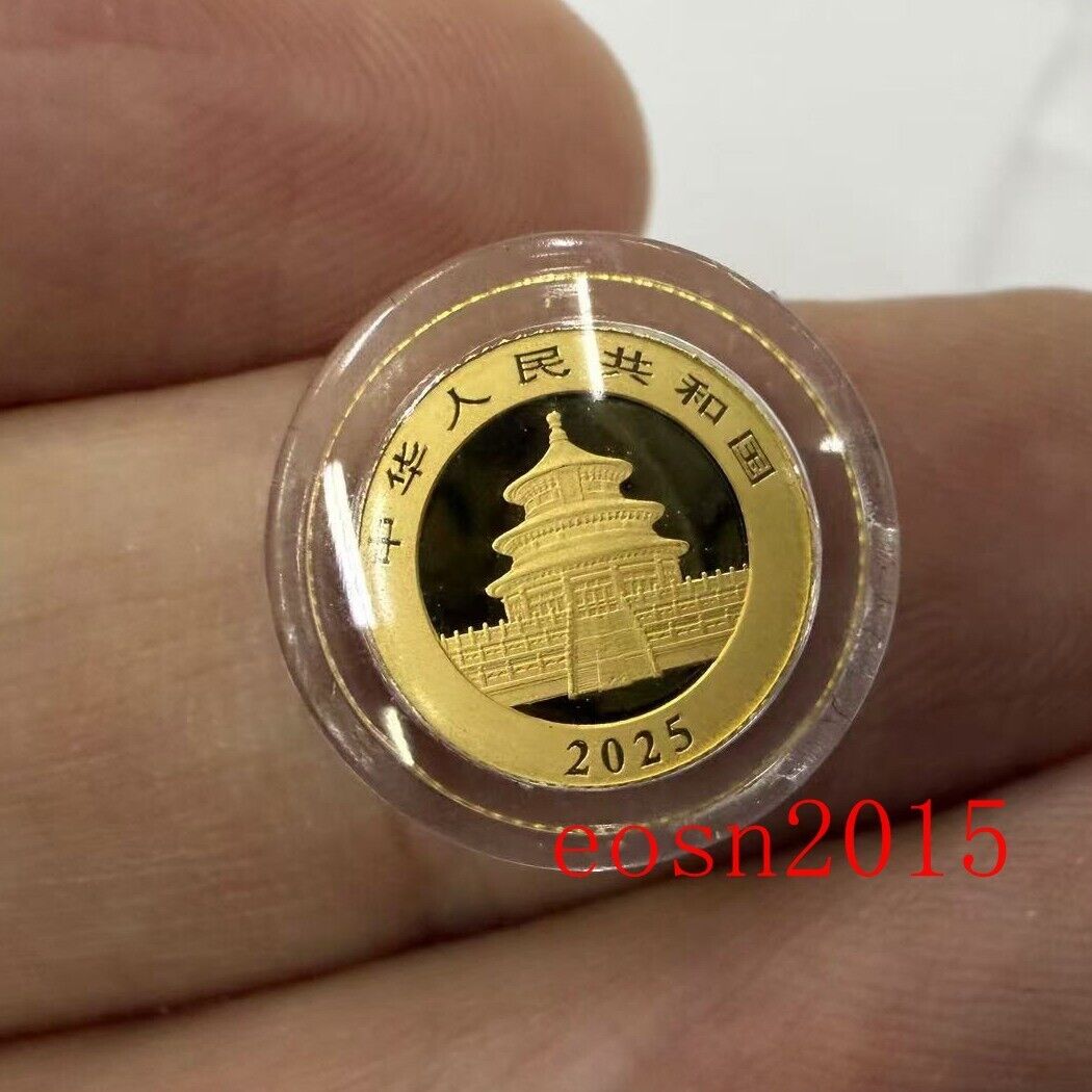 2025 China 1g panda gold coin 10Yuan, China Gold panda 2025 China 1g panda gold coin 10Yuan, China Gold panda