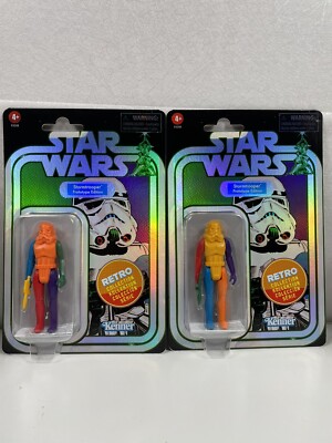 Star Wars Retro Collection Stormtrooper Prototype Edition LOT OF 2 IN HAND Ready