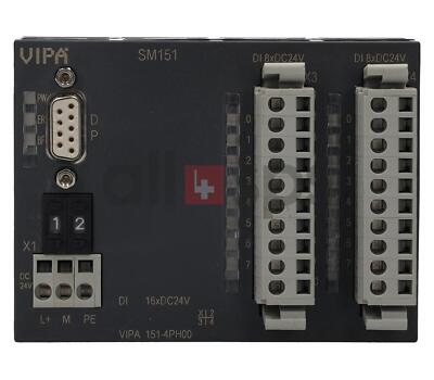 VIPA INTERFACE MODULE DP SLAVE, SM151 - 151-4PH00 (USED)