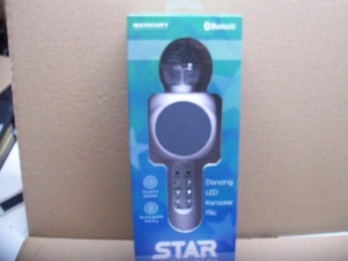 Microfono Karaoke LED Dancing Bluetooth Merkury innovazioni Star Studio Glow - Foto 4 di 5
