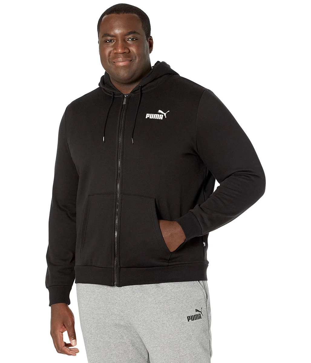Man s Clothing PUMA Big Tall Essentials Small Logo Fleece Hoodie