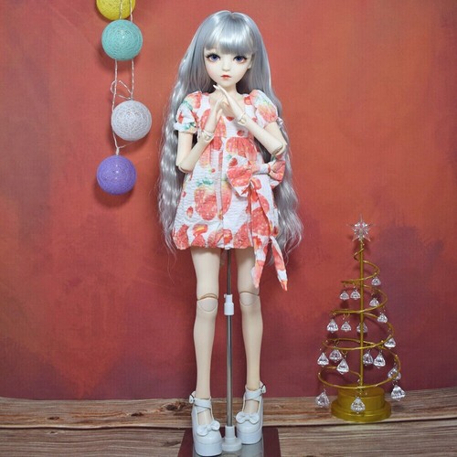 60cm 1/3 BJD Girl Doll + Changeable Eyes + Face Makeup + Clothes + Wigs Full Set - Picture 3 of 17