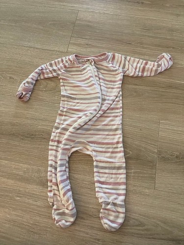 Bestaroo Stripes Footie w/Zipper Size 3/6M - Picture 2 of 4