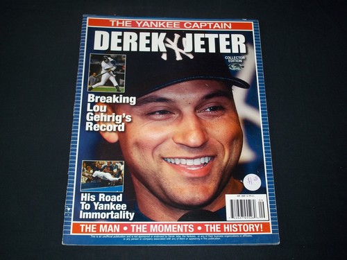 2009 THE YANKEE CAPTAIN DEREK JETER MAGAZINE - COLLECTOR EDITION - PB ...