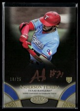 2021 Topps Tier One Break Out Auto Bronze Ink #BOA-ATE Anderson Tejeda RC 18/25