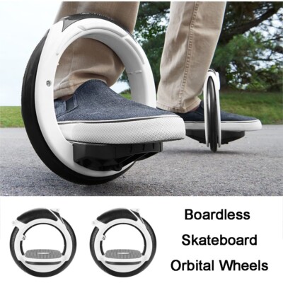 Boardless Skateboard Orbit Wheel Black / Red / Blue | Self Propelled Skates