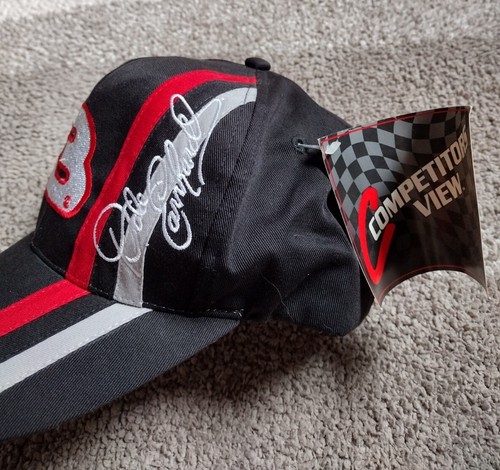 Vintage Dale Earnhardt Snapback Hat Black Competitors View Intimidator NASCAR - Picture 2 of 6