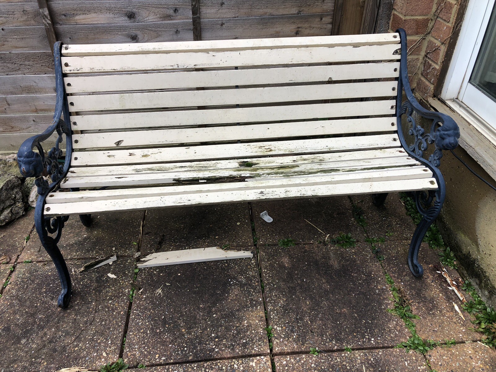 cast iron garden furniture used eBay