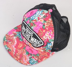 vans pink snapback