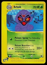 Pokemon Card - Arbok Expedition Base Set 35/165 Rare on eBay