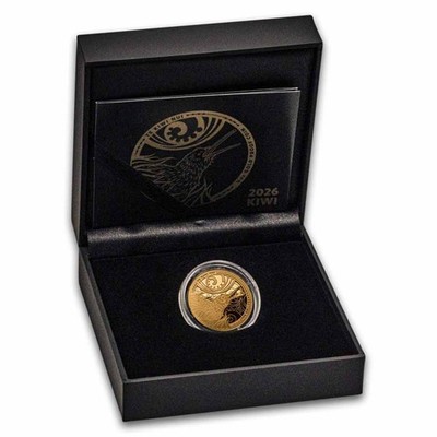 2026 New Zealand 1/4 oz Proof Gold North Island Brown Kiwi | eBay