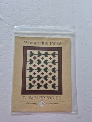 Whispering Pines Quilt Pattern Thimbleberries LJ 92276 by Lynette Jensen
