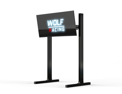 Einzel-Monitorständer, Standfuß,Halterung abgewinkelt-Vesa 300x200 100x100 75x75