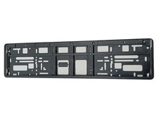 Patrex Kennzeichenhalter Nummernschildhalter Schwarz Universal KFZ