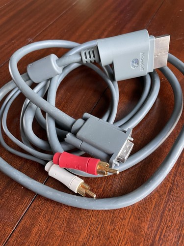 OEM Microsoft XBOX 360 VGA Kabel Model X801257-100 Original Zubehör - Bild 10 von 10