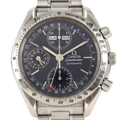Authentic [Unserviced - Value Price] Omega Speedmaster Day-Date 3521.80 Stai...
