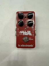 TC Electronic Hall Of Fame Reverb Original True Bypass Guitar Effect Pedal