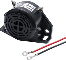 Truck Back-Up Alarm 12V /48V 105Db,Heavy-Duty Car Reverse Horn Backup, Warning w