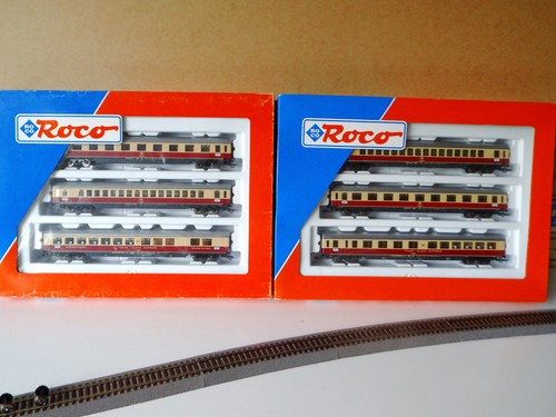 Roco H0, Set 44120 + 44121, kpl. TEE "Blauer Enzian", Ep IV, NEU, OVP | Zustand: Neu