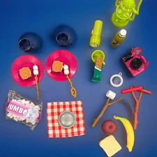 Our Generation Doll Camping Set w/ Tent, Camping Accessories