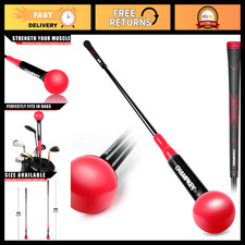 Golf Swing Trainer Aid - Tempo Flexibility Warm-Up Stick for Indoor/Outdoor Pr