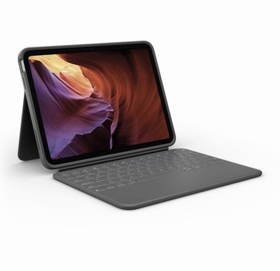 Logitech Rugged Folio for iPad 10th Gen and A16 ( Oxford Gray ) BRAND NEW.