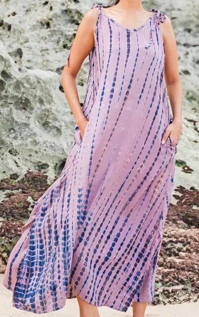 Mixed , TIe-dye long summer dress FS 8/18
Opens in a new window or tab