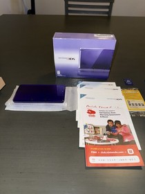 Nintendo 3DS Midnight Purple Handheld New In Open Box