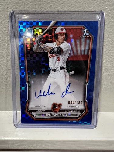 Wehiwa Aloy #CPA-WA 2026 Bowman Chrome Prospect Autograph card
