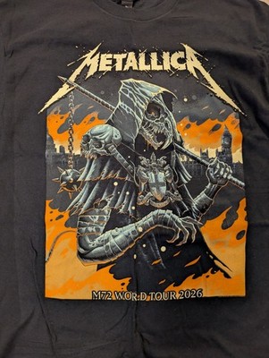 Metallica T-Shirt London 05.07.2026 Stadium Exclusive Size Large