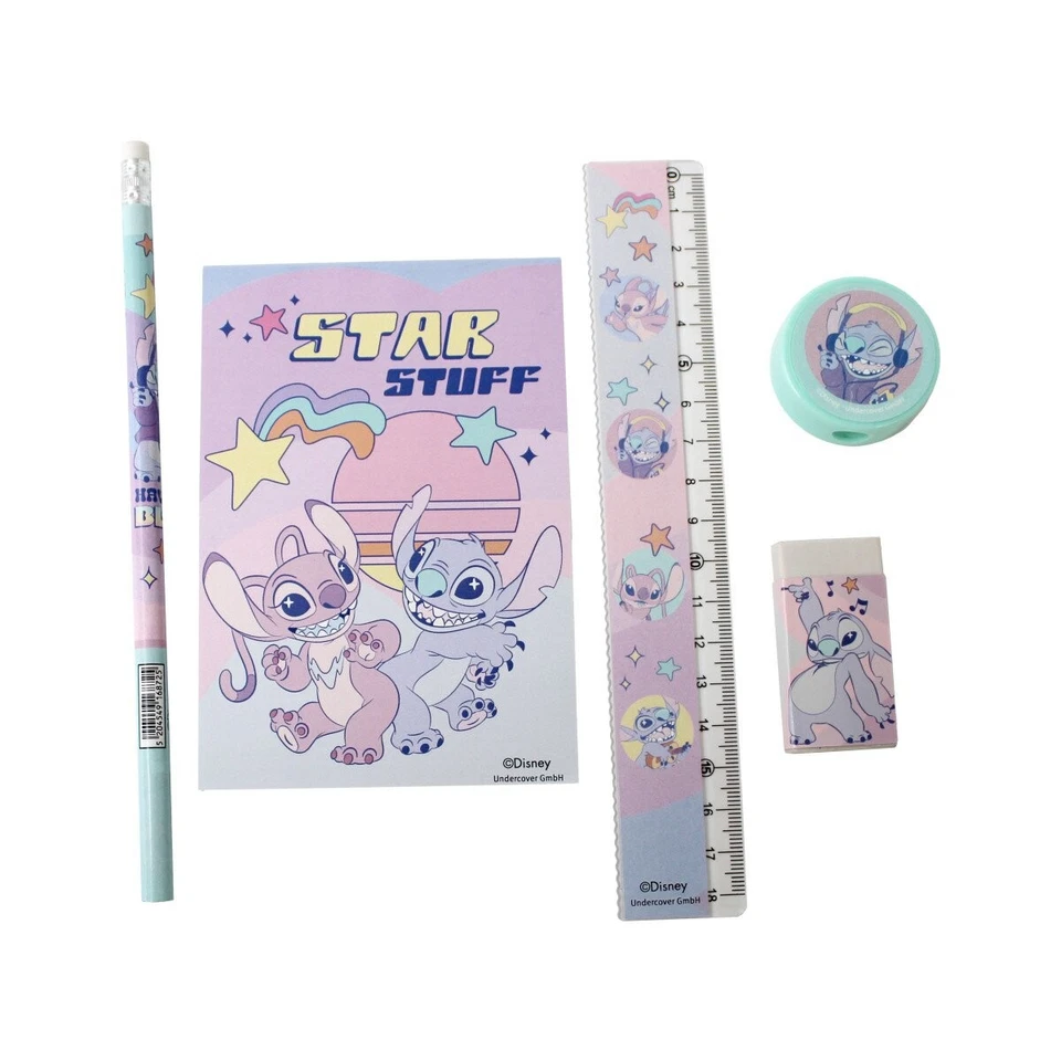 Lilo & Stitch Schreibset 5-teilig Schule Disney Kinder