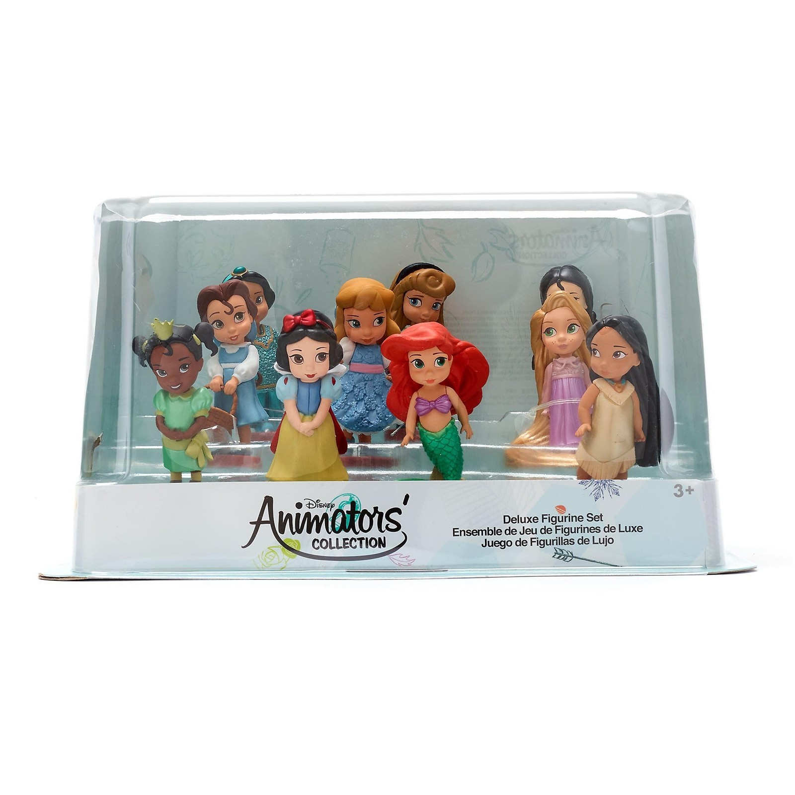 Figurines Princesses Animator coffret de 10 pièces jeu de rôle enfant