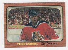 2002-03 TOPPS HERITAGE HOCKEY PETER WORRELL FLORIDA PANTHERS #96