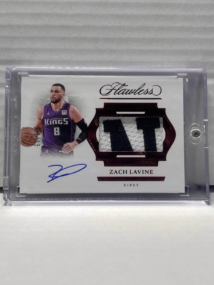 Zach LaVine Sports Trading Card Singles Autographed Basketball for