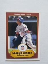 2001 Fleer Tradition #391 Sammy Sosa Chicago Cubs