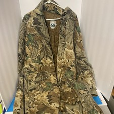 10X Advantage Camo Work Jumpsuit Coveralls Men's Large Regular Quilted Lined