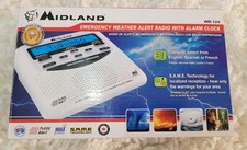 Midland WR120 NOAA Weather Alert Radio Emergency Weather Hazard Alert System