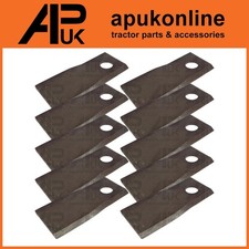 10x Blades LH ACW for Kuhn FC813 FC883 GMD283 GMD400 GMD500 GMD600 Mower
