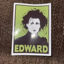 Edward Scissorhands Johnny Depp Logo Waterproof Vinyl Sticker 2