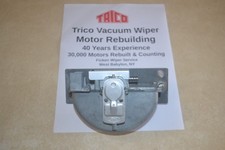 1958 Ford Car Professionally Rebuilt Trico Vacuum Wiper Motor 3 Year Warranty