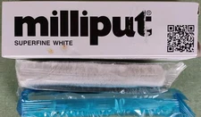 Milliput Super Fine White Two Part Epoxy Putty 4oz 113g