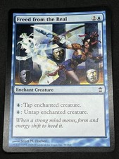 Magic the Gathering MTG Freed from the Real Blue Saviors of Kamigawa Common