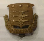 WW1 FIRST PATERN CAP BADGE BRITISH ARMY ORDNANCE CORPS AOC WORLD WAR 1 MILITARY