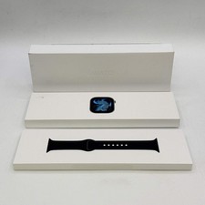 Unlocked Apple Watch Series 11 46MM Space Gray Aluminum Black Sport Band