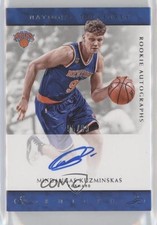 2016 Panini National Treasures Rookie 55/99 Mindaugas Kuzminskas #204 Auto s3g