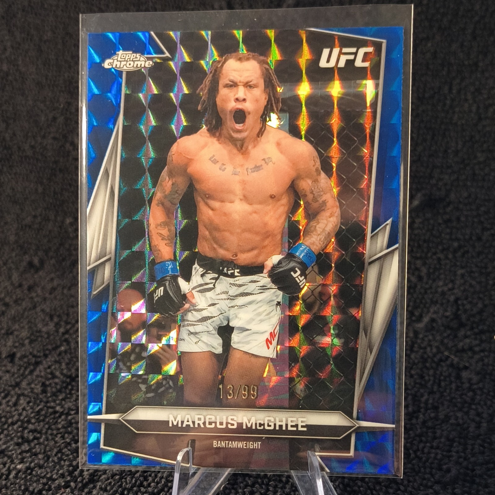 2026 Topps Chrome Geometric Refractor UFC Marcus McGhee #183 /99